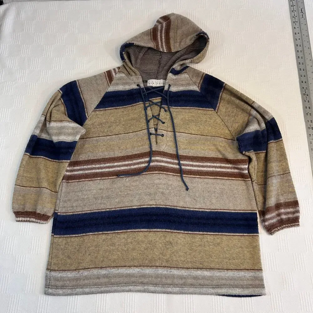 Womens Sweater Hoodie Medium New York & Company Style 100% Acrylic